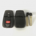 2+1 Button key shell for XSTO01EN
