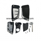 for VW 202AD/202AJ New Upgrade 3 button flip remote key shell