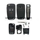 High quality 2+1 button flip key for Chevrolet Spark