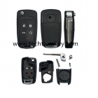 High quality 4+1 button flip key for Chevrolet Spark
