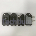 3 button flip key shell for Honda with blade