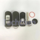 Mazda 3 button key shell with #1 blade and hold words