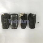 2 button New Ford modified folding flip remote key shell