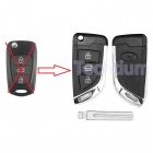 3 button flip key shell for Hyundai/Kia