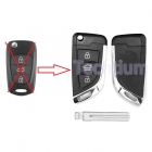 3 button flip key shell for Hyundai/Kia