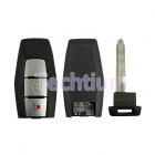 3 button smart key case for Mitsubishi