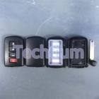 3+1 Button key shell for XSTO01EN