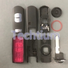 Mazda 2+1 button key shell with #1 blade