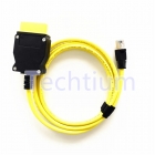 ENET ICOM (Ethernet to OBD) Interface Cable Coding For BMW F-Series without CD Yellow color