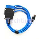 ENET ICOM (Ethernet to OBD) Interface Cable Coding For BMW F-Series without CD Blue color