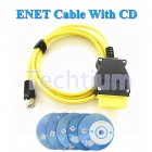 ENET ICOM (Ethernet to OBD) Interface Cable Coding For BMW F-Series with CD Yellow color