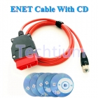ENET ICOM (Ethernet to OBD) Interface Cable Coding For BMW F-Series with CD Red color
