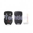 315Mhz 46  chip FCC:HYQ1AA  2+1 button remote key for Chevrolet/GMC