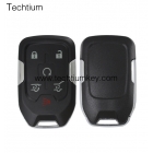 433Mhz 46 chip FCC:HYQ1AA 5+1 button remote key for Chevrolet/GMC
