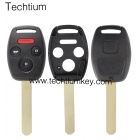 434Mhz ID46 chip FCC: CWTWBIU545 3+1 button remote key for Honda