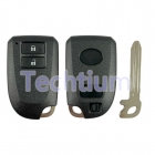 2 button smart key shell for Toyota YARIS L YARIS VIOS