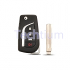 314Mhz H Chip FCC:GQ43VT20T  3+1 button remote key for Toyota