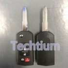 313Mhz 4D63 80 chip FCC:JX331BA5802C 3+1 button remote key for Mazda