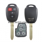 314Mhz NO Chip FCC:HYQ12BDP 3+1 button remote key for Toyota