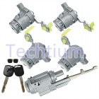 Honda door Lock cylinder  (1pcs ignition door lock,2pcs right door lock,2pcs left door lock)