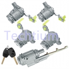 Honda door Lock cylinder  (1pcs ignition door lock,4pcs door lock)