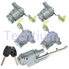 Honda door Lock cylinder  (1pcs ignition door lock,4pcs door lock)