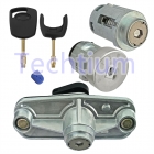 Ford Mondeo door lock cylinder full set (1pcs door lock,1pcs Trunk door lock,1pcs ignition door lock)