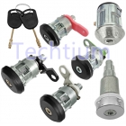 Ford Transit door lock cylinder Full set