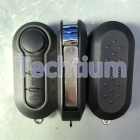433Mhz 4A chip PN:A2C86460000 3 button remote flip key for Fiat with Black button