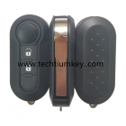 433Mhz 4A chip PN:A2C86460000 2 button remote flip key for Fiat with White button