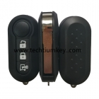 433Mhz 4A chip PN:A2C86460000 3 button remote flip key for Fiat with White button