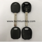 For Kia transponder key shell with Middle Left groove blade NO logo