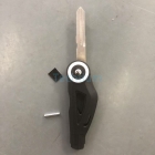Motorcycle key shell