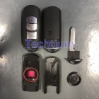 Mazda 3 button Smart key shell