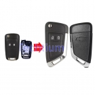 2 button modified flip remote key shell for Buick Excelle,Chevrolet Cavalier,Sail