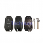 VA2/307 blade Trunk button (New style) 3 button remote key for Citroen,Peugeot,DS