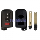312/314Mhz 8A chip P4:00 00 88 88 281451-0020/2110 HYQ14FBA 4 button remote key for Toyota