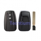 433Mhz 4A chip 8990H-02050 B2U2K2R 2 button remote key for Toyota Corolla