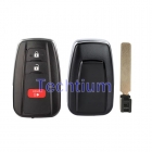 433Mhz 4A chip 8990H-02050 B2U2K2R 2+1 button remote key for Toyota Corolla