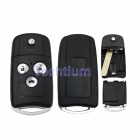 433Mhz ID46 chip 2 button modified flip remote key for Honda Jazz CRV
