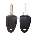 1 side button remote key shell for Fiat with uncut GT15R blade