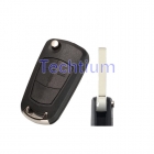 433Mhz 7946 chip 2 button modified flip remote key for Opel Vectra C with HU100 blade