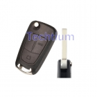 433Mhz 7946 chip 3 button modified flip remote key for Opel Vectra C with HU100 blade