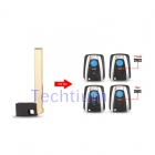 pala de llave para BMW