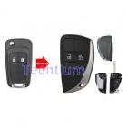 2 button modified flip  remote key shell  for Buick,Chevrolet