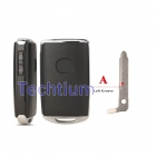 433Mhz 6A chip SKE11E-01 Left blade 2 button remote smart key for Mazda with A blade