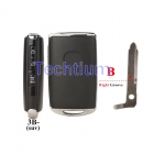 433Mhz 6A chip SKE11E-01 Right blade 3 button remote smart key for Mazda with SUV button B blade