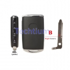 315Mhz 6A chip SKE11E-01 Right blade 4 button remote smart key for Mazda with SUV button B blade