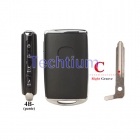 315Mhz 6A chip SKE11E-01 Right blade 4 button remote smart key for Mazda with SUV button C blade