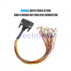 GODIAG AUTO TOOLS GT100 OBD II Break Out Box ECU   Colorful Jumper Cable DB25 for Godiag GT100